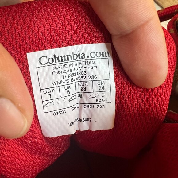 Columbia Boots, Women, Size 7, Newton Ridge Plus Waterproof Amped Hiking Outdoor - Picture 8 of 8